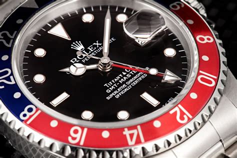 tiffany gmt rolex|rolex tiffany dial value.